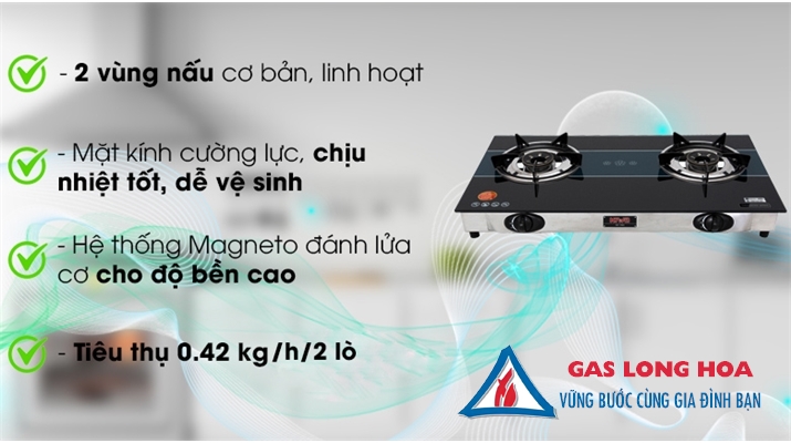 BẾP GAS ĐÔI KIWA KW-770SG 9