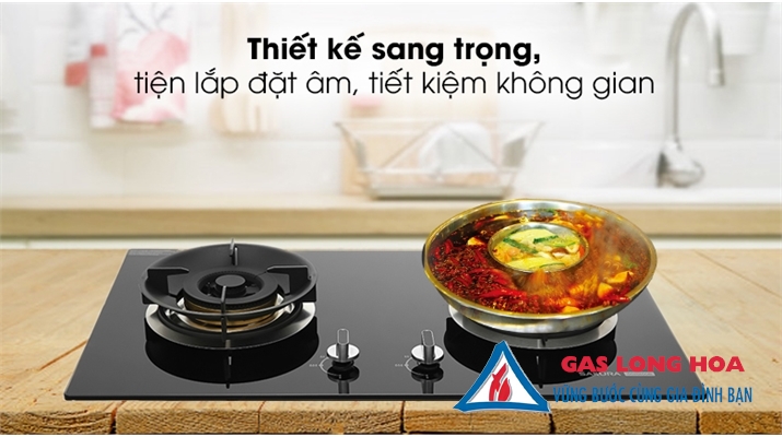 Bếp gas âm SAKURA SG-2665GB 11