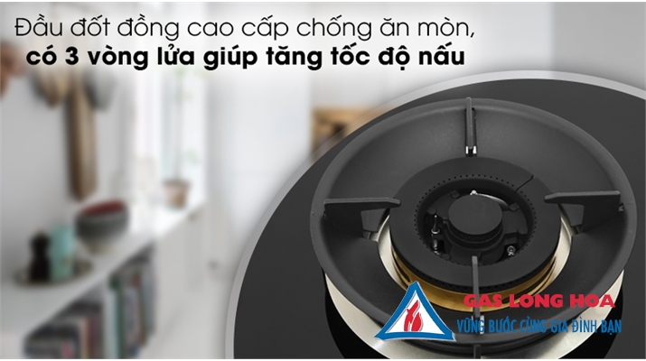 Bếp gas âm SAKURA SG-2665GB 15