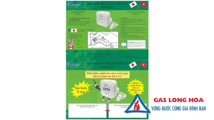 Thiết bị báo rò rỉ gas Katsura KSA-C1 ( Nhập khẩu nhật bản ) 15