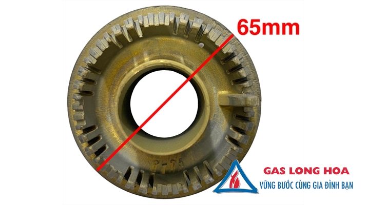 ĐẦU ĐỐT BẾP GAS PALOMA PA-V72EG 65MM 3