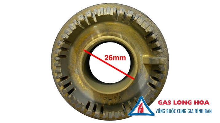 ĐẦU ĐỐT BẾP GAS PALOMA PA-V72EG 65MM 5