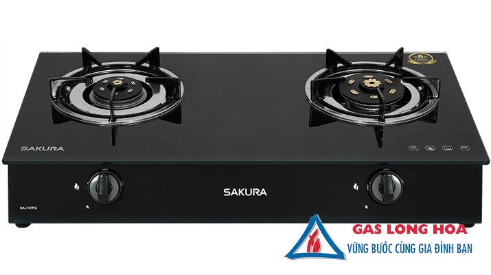 BẾP GAS ĐÔI SAKURA SA-717PG 1