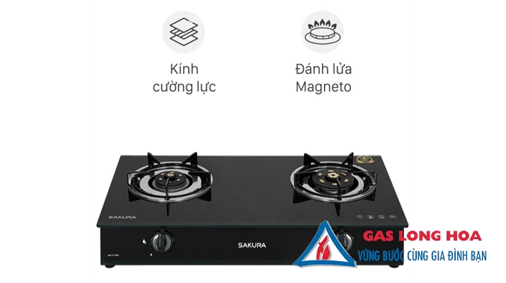 BẾP GAS ĐÔI SAKURA SA-717PG 19