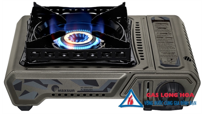 Bếp gas mini công suất lớn Maxsun MS-2900HCBW 1