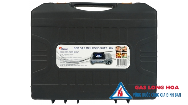 Bếp gas mini công suất lớn Maxsun MS-2900HCBW 9