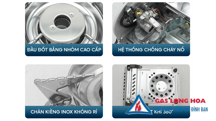 Bếp gas mini Maxsun MS-8000 13