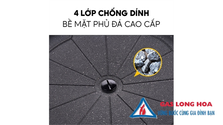 Chảo nướng chống dính MG-102C 15