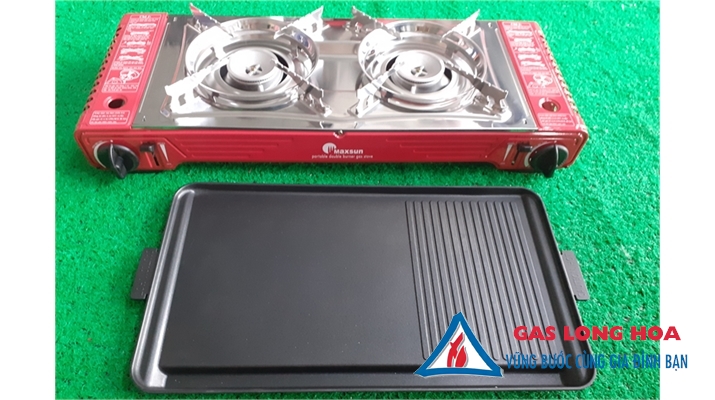 Bếp gas mini hai đầu đốt Maxsun MSD-5800S 21