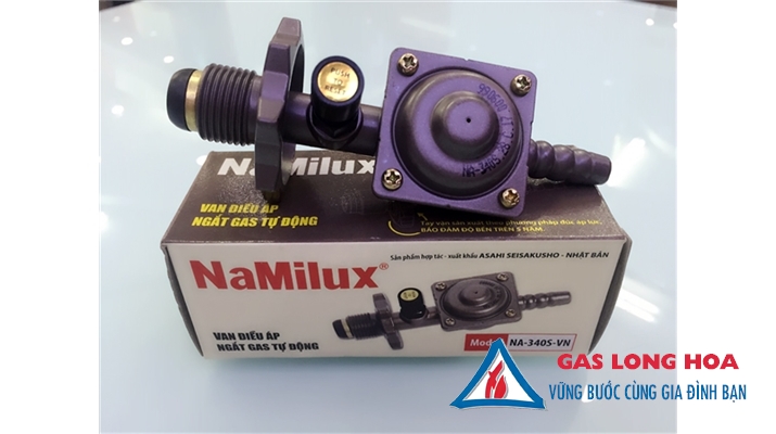 Van điều áp NaMilux ngắt gas tự động NA-340S-VN 13