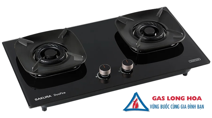 Bếp gas âm đôi SAKURA SG-2670GB 3