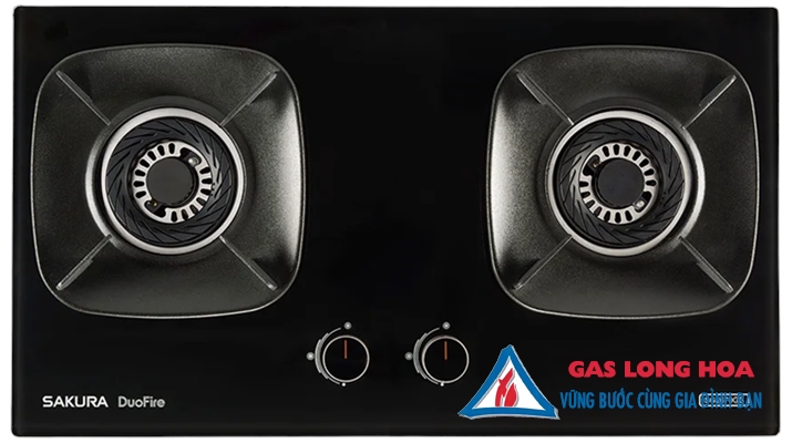 Bếp gas âm đôi SAKURA SG-2670GB 5