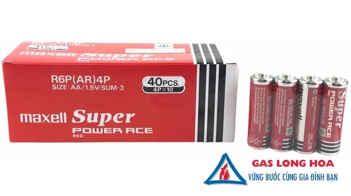 Pin AA Maxell Super Power R6P 5