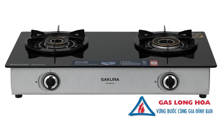 Bếp gas đôi Sakura SA-D802HG 1