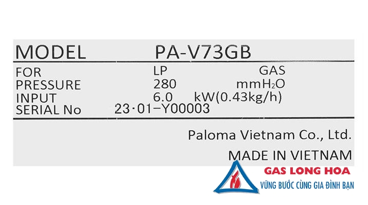 Bếp gas đôi Paloma PA-V73GB 31