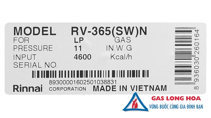 Bếp gas đôi Rinnai RV-365(SW)N 31